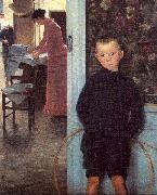 Mathey, Paul, Woman Child in an Interior
